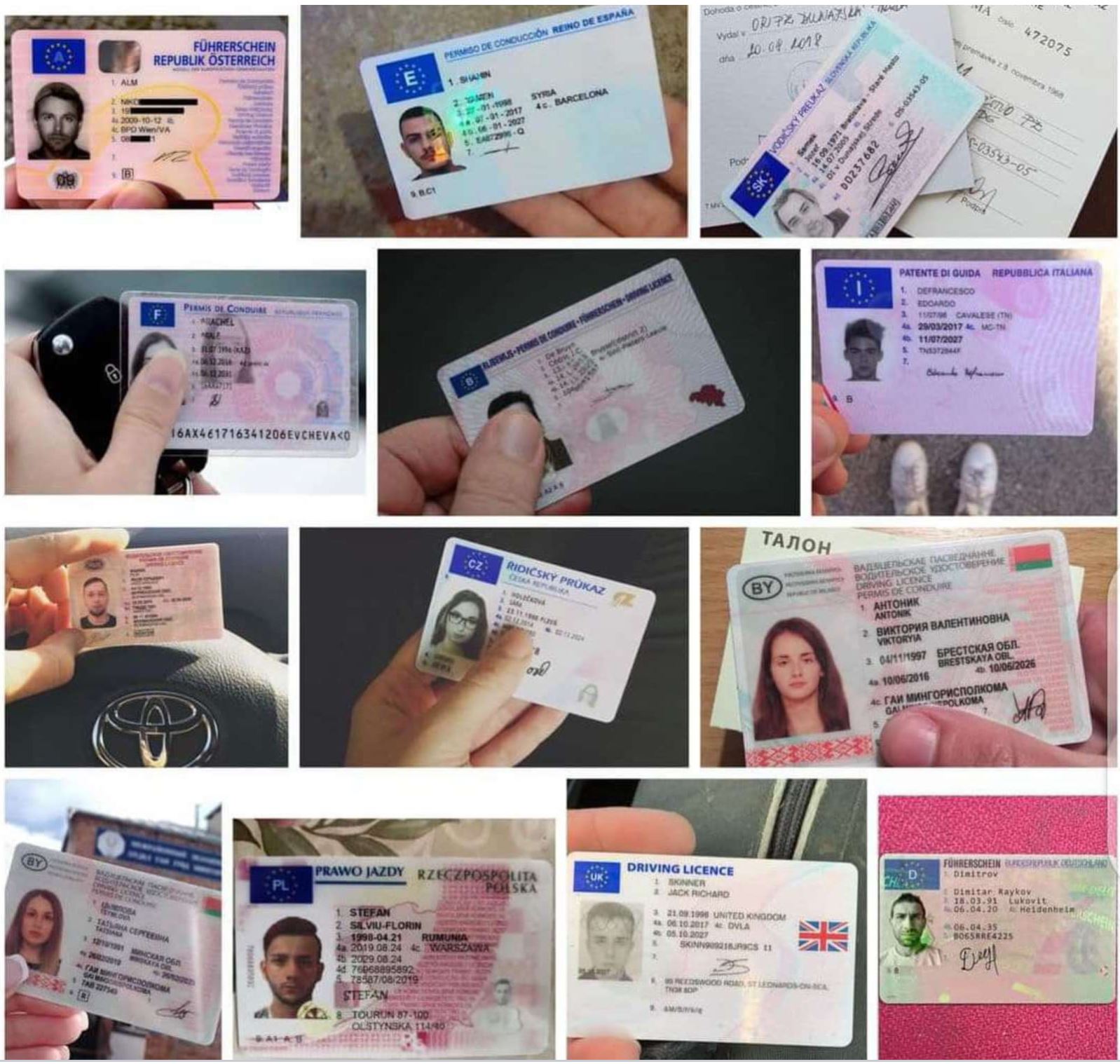 neuen eu Führerschein kaufen