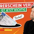 Führerschein verloren 2025