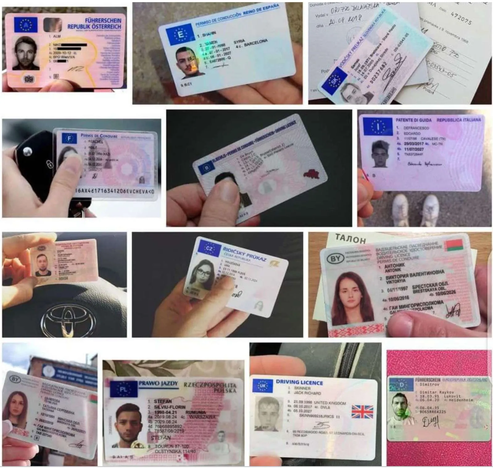 neuen eu Führerschein kaufen